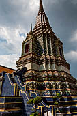 Bangkok Wat Pho, the group of the chedi of the four kings. 